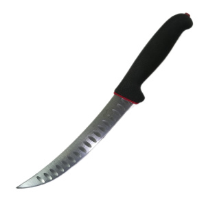 Нож кухонный Victorinox Fibrox Dual Grip Slaughter (5.7223.20D) стальной для забоя/разделки лезв.200