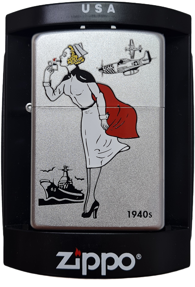 Зажигалка Zippo 24386 WINDY GIRL - 1940s