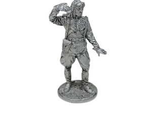 Солдат олово пеший WW2-5 К-ир эск. 178-го гврд. ав. плк. капитан Кирилл Евстигнеев, 1945 г.. СССР