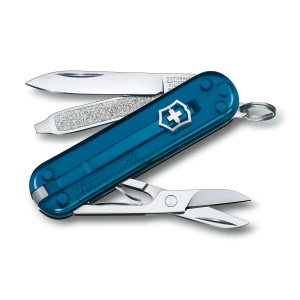Нож Victorinox 0.6223.T61G. брелок CLASSIC 58 мм. Sky High