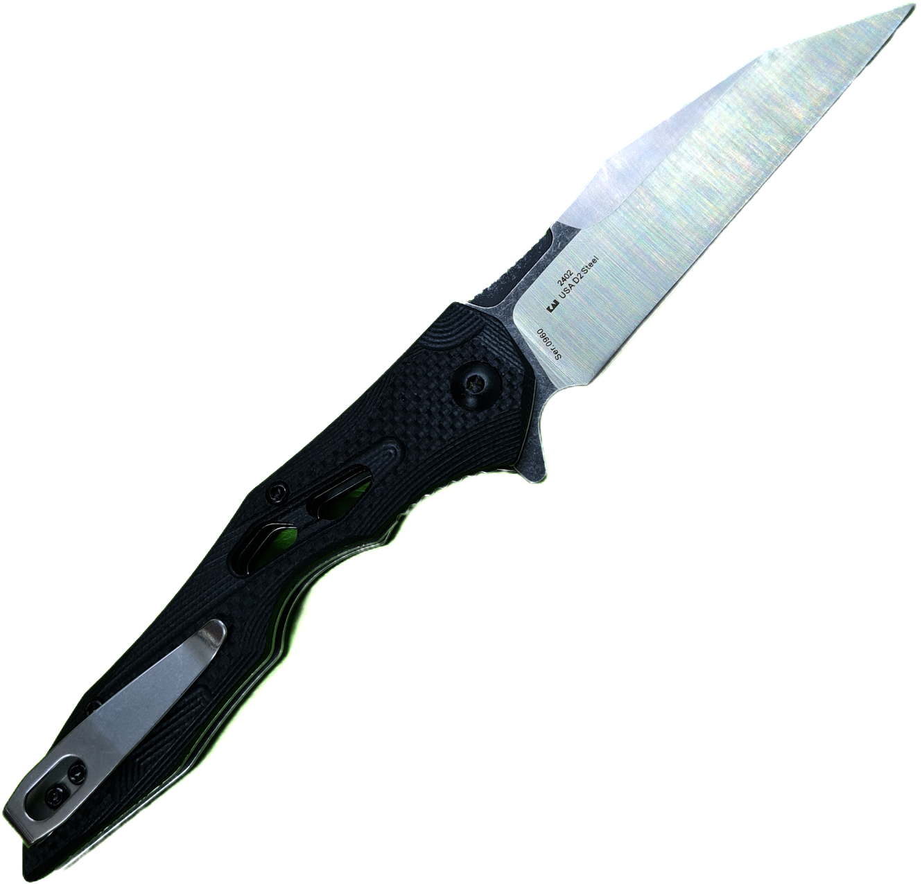Нож складной Kershaw 2402 BK (реплика), черный - Вольные стрелки
