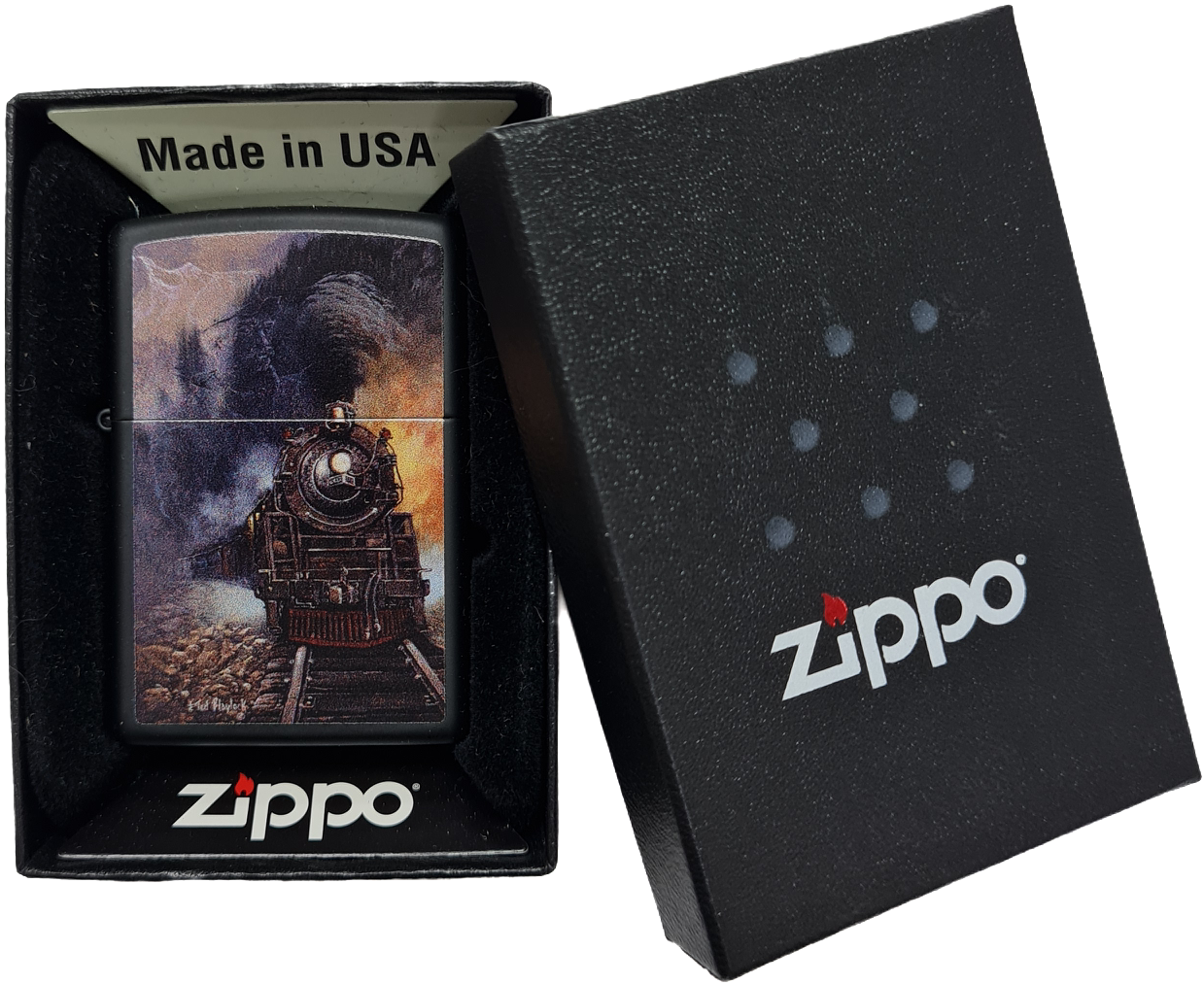 Зажигалка Zippo 218 Blaylock Stain. Ted Blaylock