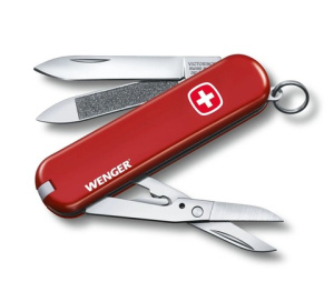 Нож Victorinox 0.6423.91 брелок Wenger 65 мм красный