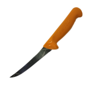Нож кухонный Victorinox Swibo (5.8404.13) стальной обвалочный для мяса лезв.130мм прямая заточка ора